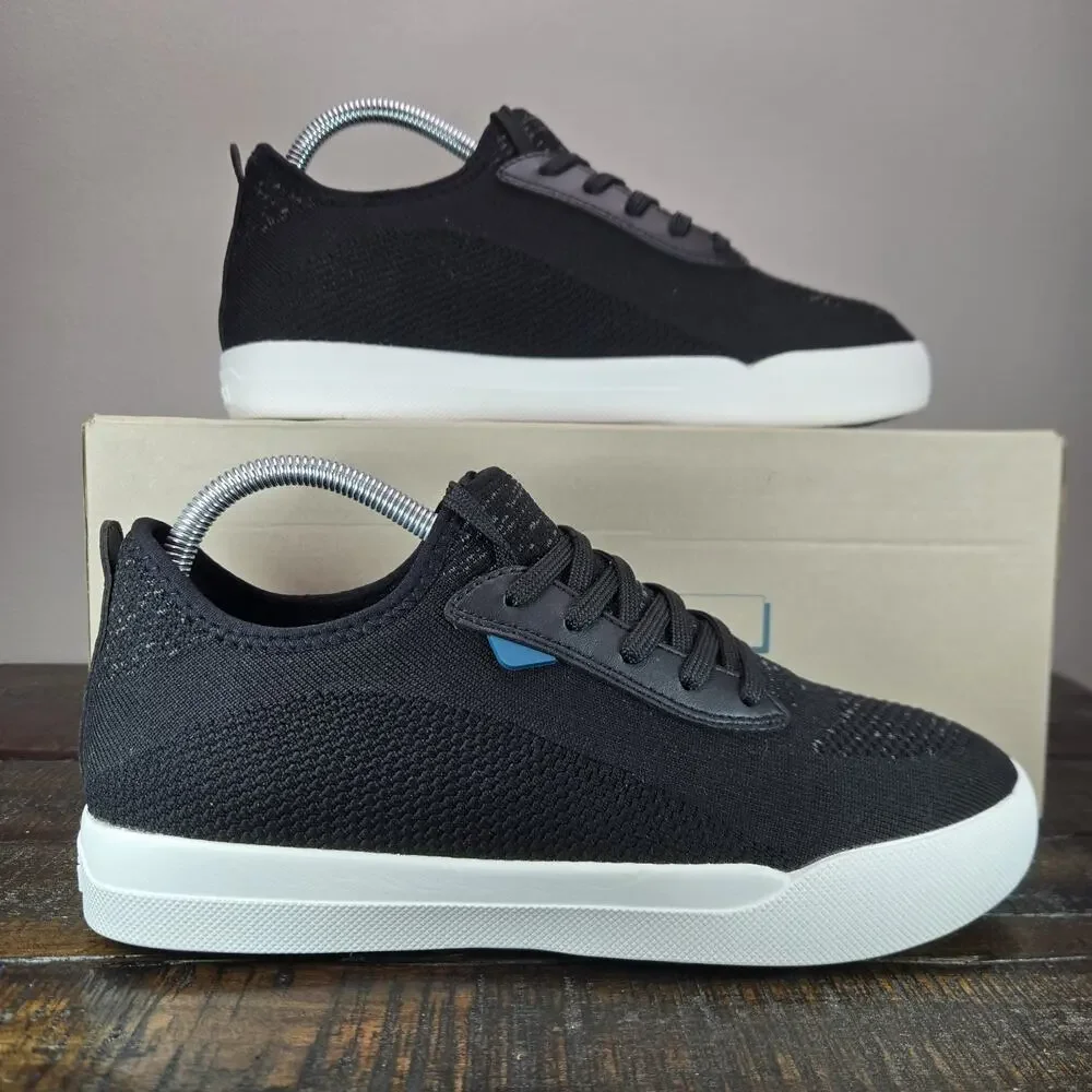 Vessi Weekend Sneaker Mens Size 8 Waterproof Shoes Asphalt Black White Womens 9